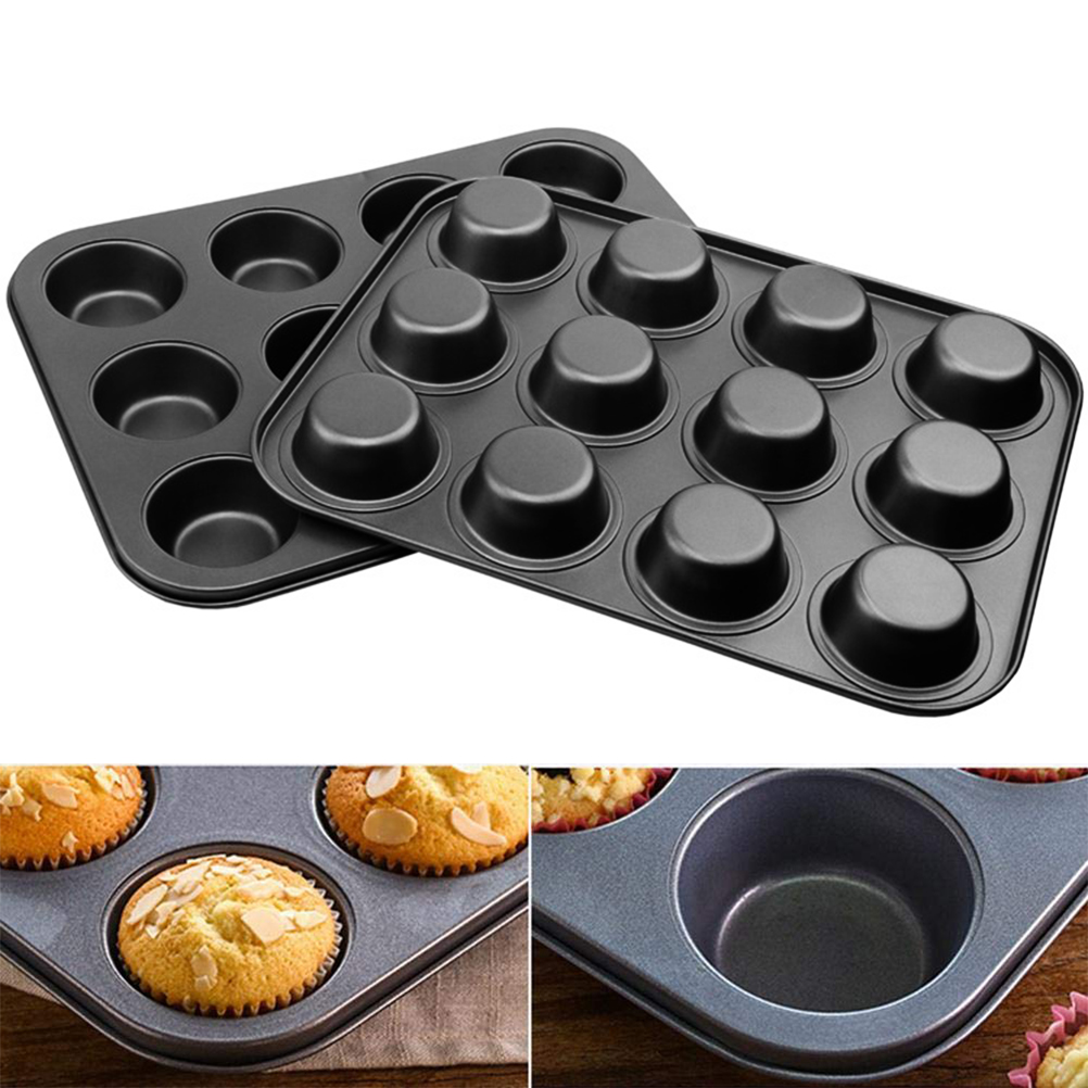 12er-muffinform Mit Antihaftbeschichtung, Wiederverwendbare Muffin- Und Cupcake-form