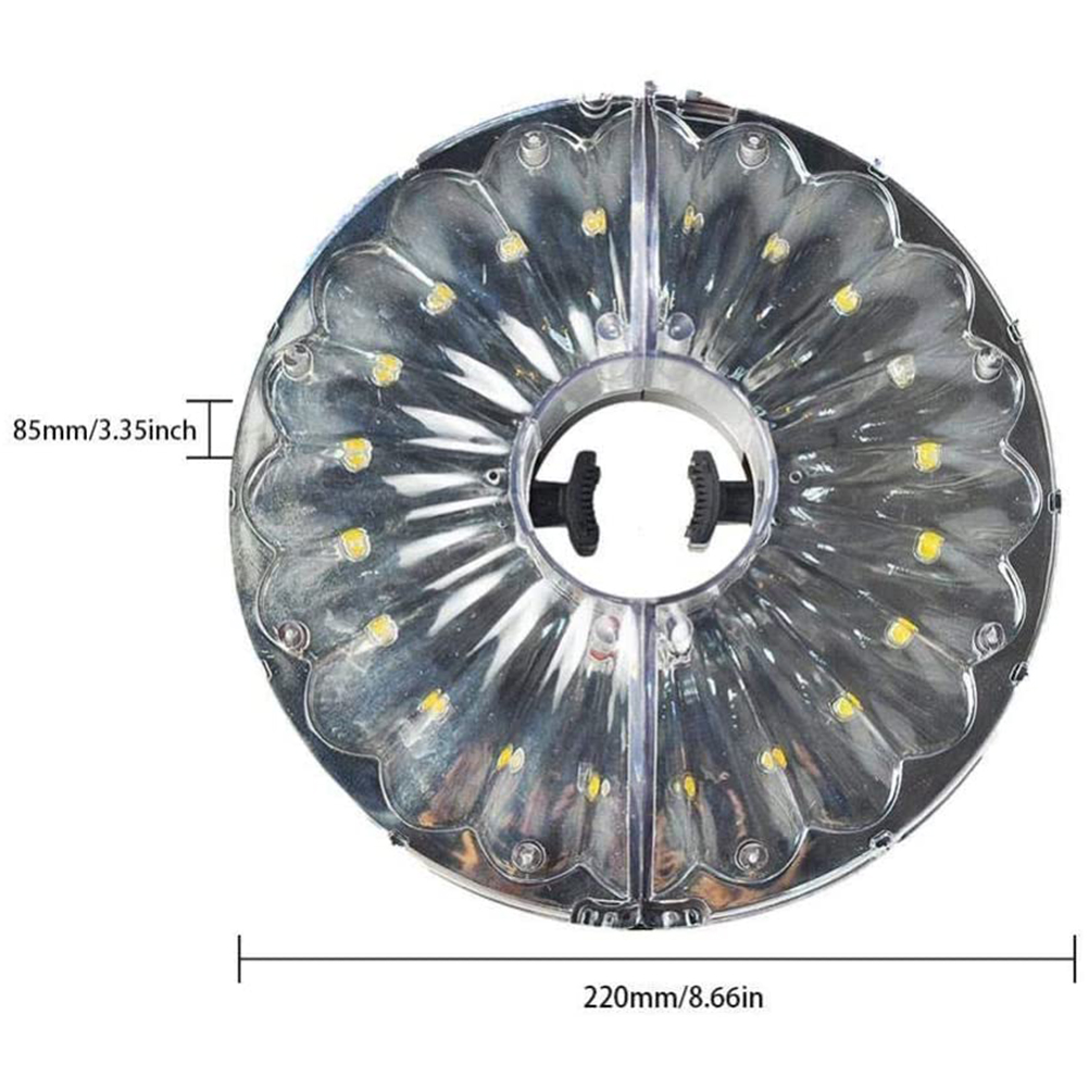 20 Led-schirmlampe, Wasserdicht, Zeltleuchte, Notbeleuchtung Für Den Außenbereich