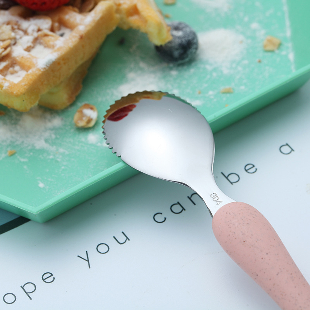 Doppelseitige Babylöffel, Kinder-fruchtpüreelöffel, Fruchtschaberlöffel