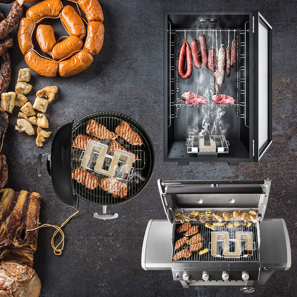 Kaltrauchgenerator Aus Edelstahl, Räucherofen Für Fleisch Und Grillzubehör