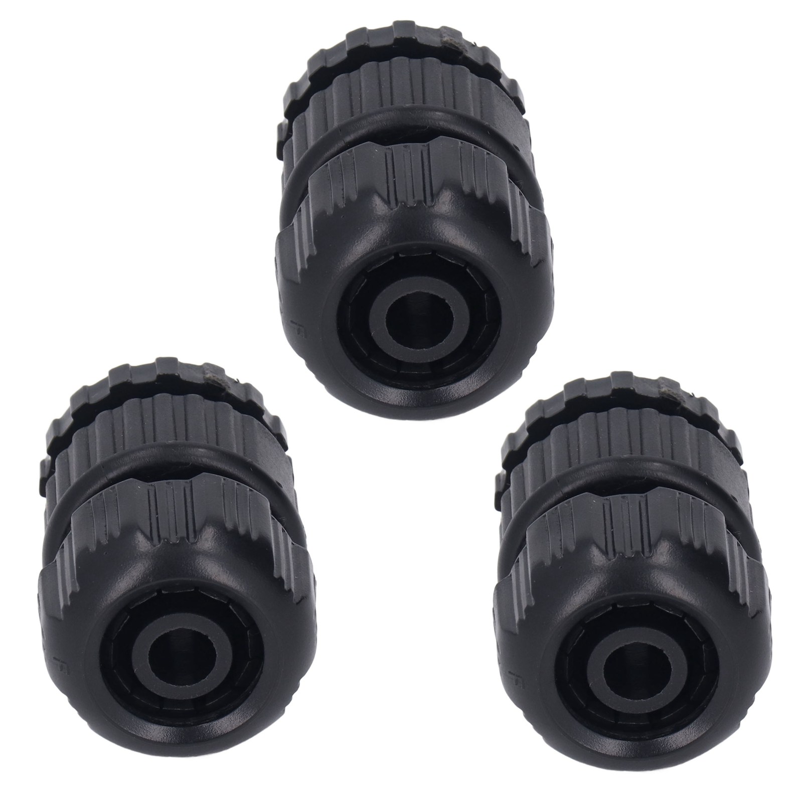 3er-set Wasserhahn-anschlussadapter Aus Pp-edelstahl Für Garten- Und Autowäsche, Geeignet Für Wasserschläuche, G1/2- Und G3/4-gewinde, 11-13 Mm Innenbohrung