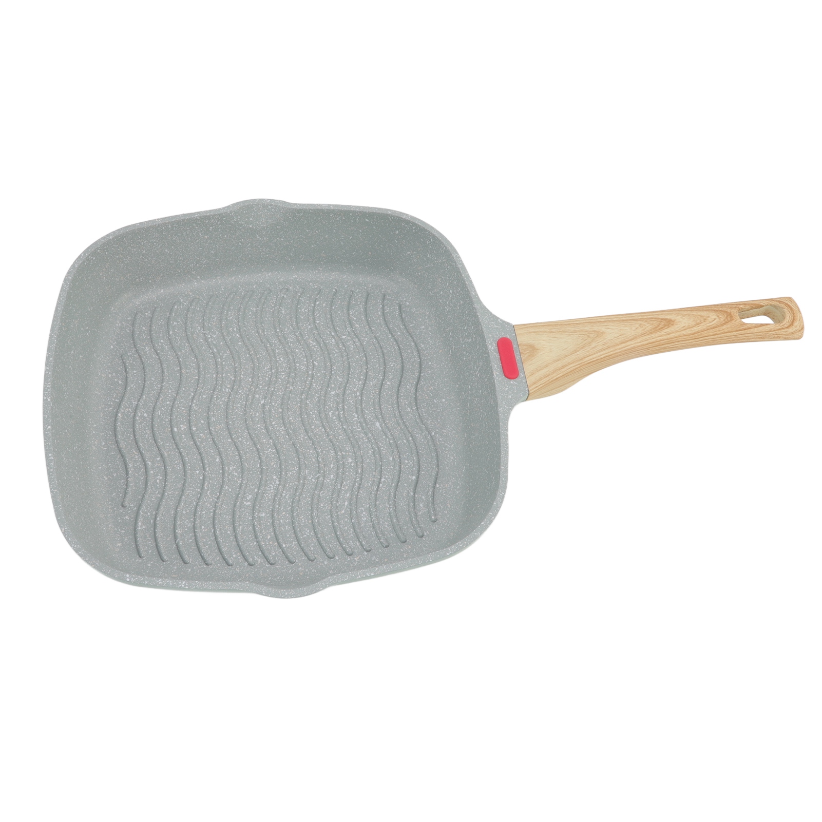 Grillpfanne Aus Aluminiumlegierung Mit Kunststoffgriff, Schneller Wärmeleitung, Großem Fassungsvermögen, Ideal Für Speck, Steaks Und Zwiebeln