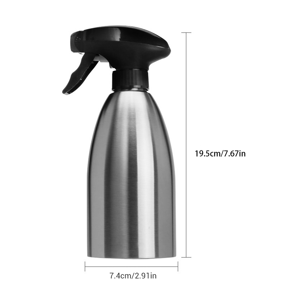 500-ml-ölsprüher Aus Edelstahl, Leere Flasche, Essigflasche, Ölspender Zum Kochen, Für Salate, Grills Und Als Küchenhelfer