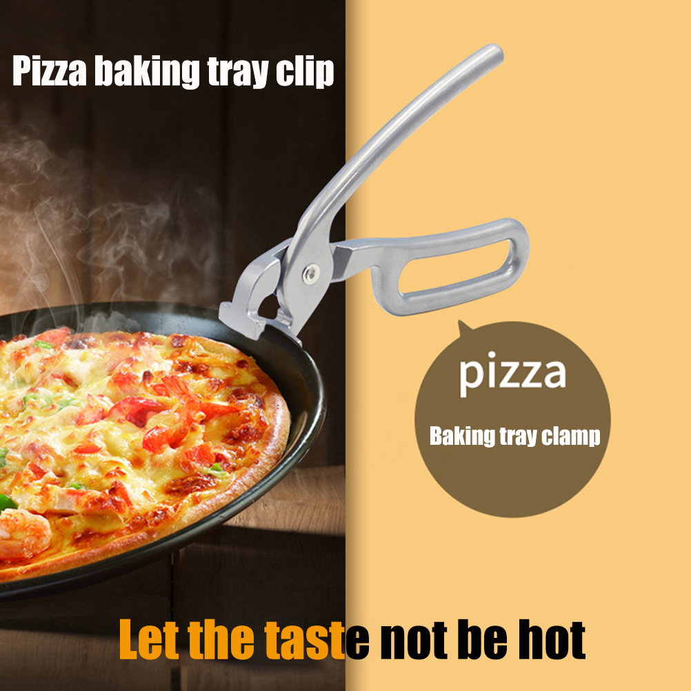 Hochleistungs-pizzazange Aus Kratzfestem Aluminiumguss Zum Anheben Heißer Speisen Für Die Mikrowelle
