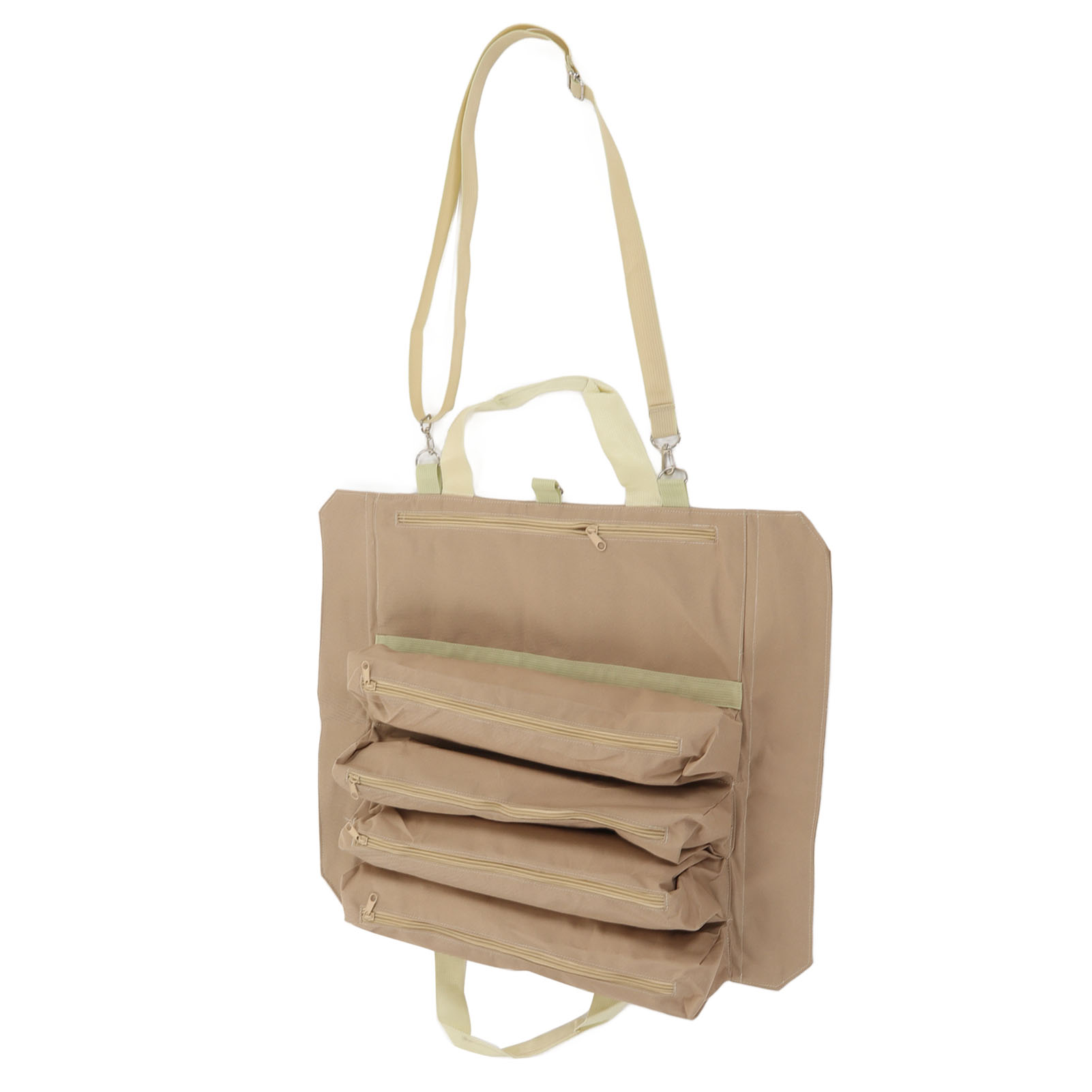 Werkzeugtasche Zum Aufrollen, Mehrzweck-werkzeugetui, Tragbar, Mit Mehreren Fächern, Zum Aufhängen, Faltbar, Zur Aufbewahrung Von Schraubenschlüsseln, Khaki