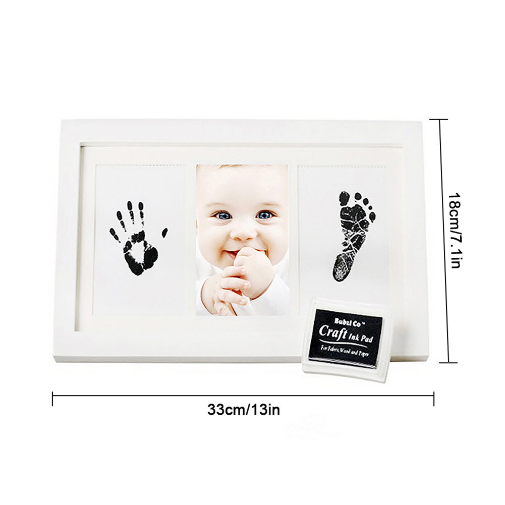 Fotorahmen-set Mit Hand- Und Fußabdrücken Von Neugeborenen – Das Perfekte Geschenk Zur Babyparty