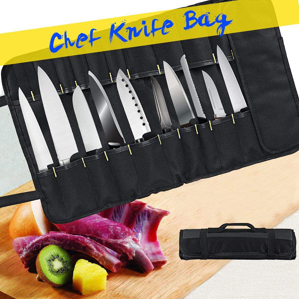 Multifunktionale Besteckaufbewahrungstasche, Tragbare Küchenmessertasche