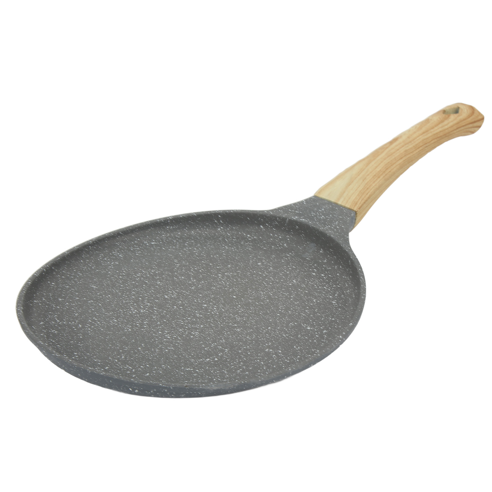 Bratpfanne Mit Flachem Boden, Gleichmäßiger Hitzeverteilung, Antihaftbeschichtet, Mit Griff, 28 Cm / 11,02 Zoll