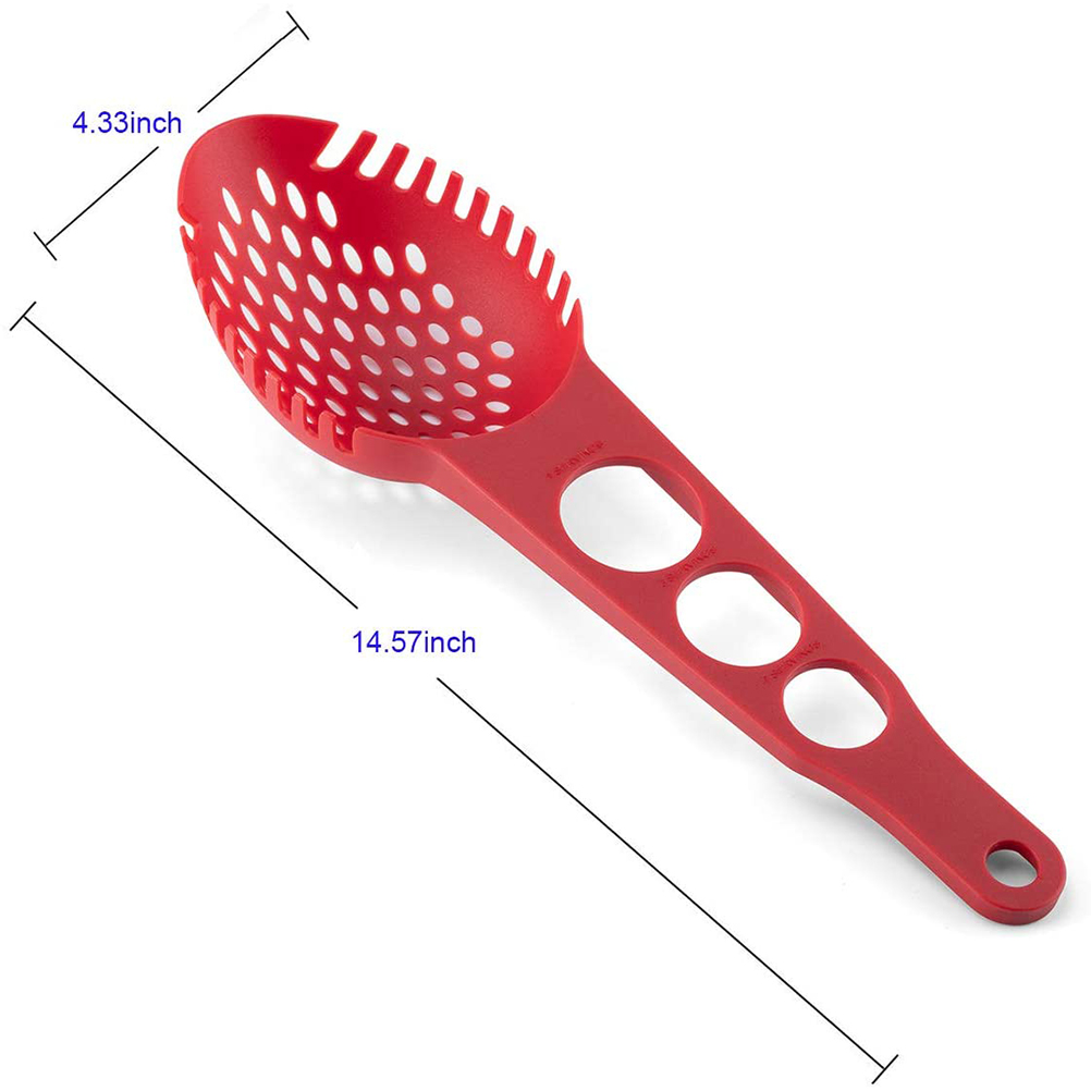 3-in-1-multifunktionslöffel: Spaghettilöffel, Krallenlöffel, Sieb Und Messbecher Für Spaghetti – Ideal Für Küche, Kochen Und Kochen Von Hot Pots