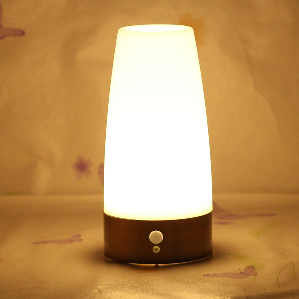 Intelligente, Kabellose Nachttischlampe Mit Bewegungssensor Und Batteriebetrieb Für Schlafzimmer, Wohnzimmer, Küche Und Kinderzimmer