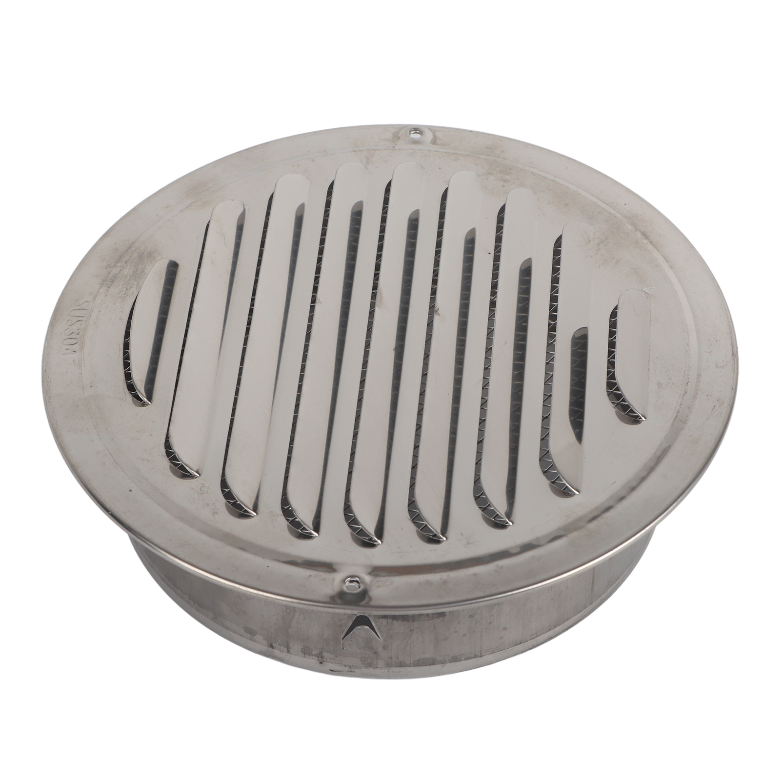 Lüftungsabdeckung Aus Edelstahl 304, Runder Abluftgitterdeckel Für Küche Und Bad, 160 Mm / 6,3 Zoll