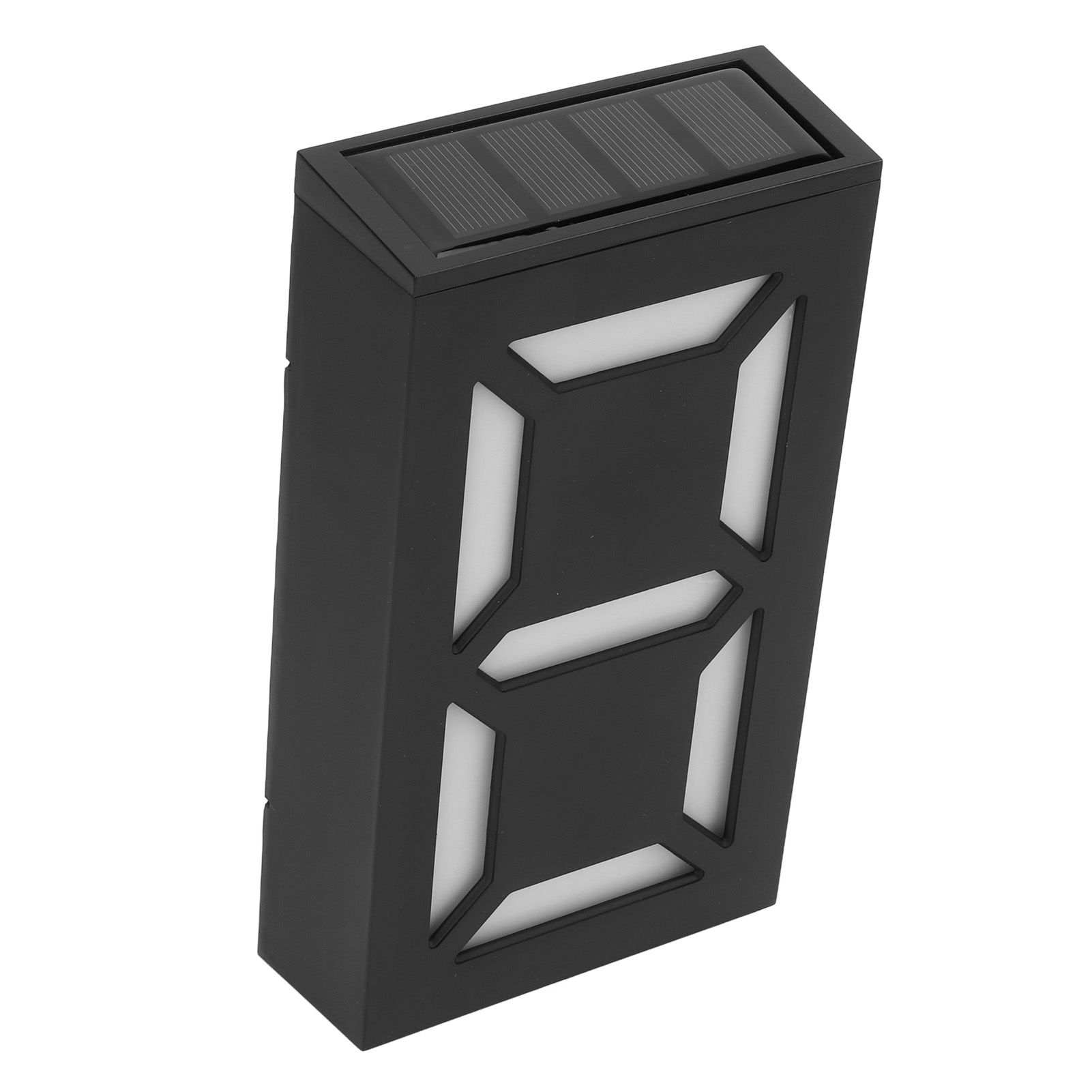 Solarbetriebene Led-hausnummernleuchte, Solarbetriebenes Adressschild Für Den Garten, Beleuchtete Led-außenplaketten, Wanddekoration