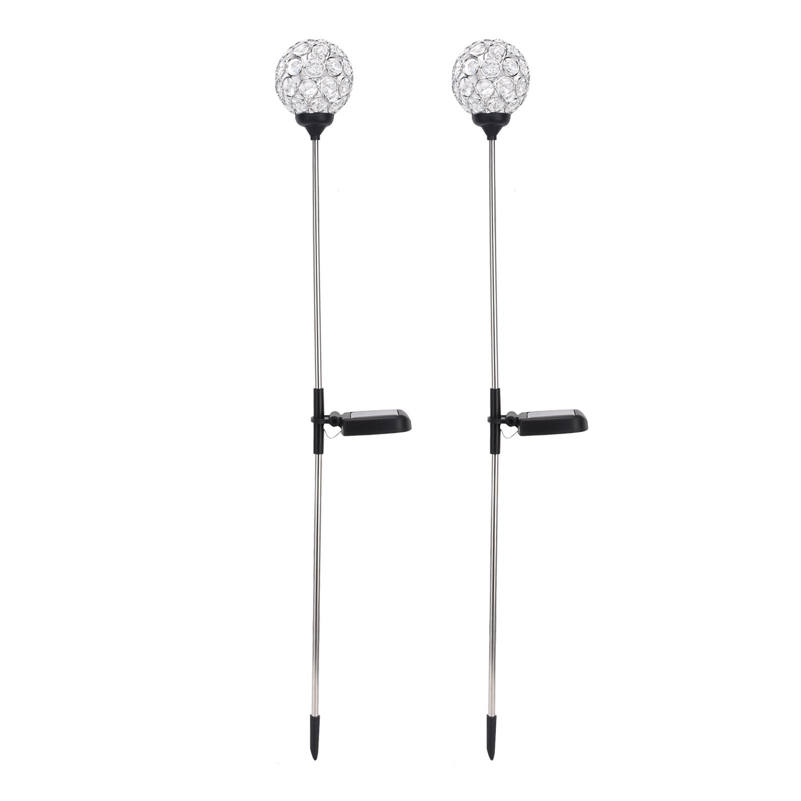 Solar-gartenleuchten, Led-kugellampen Für Den Außenbereich Mit Farbwechsel, Ip65 Wasserdicht, Für Wege, Rasenflächen, Höfe Und Balkone