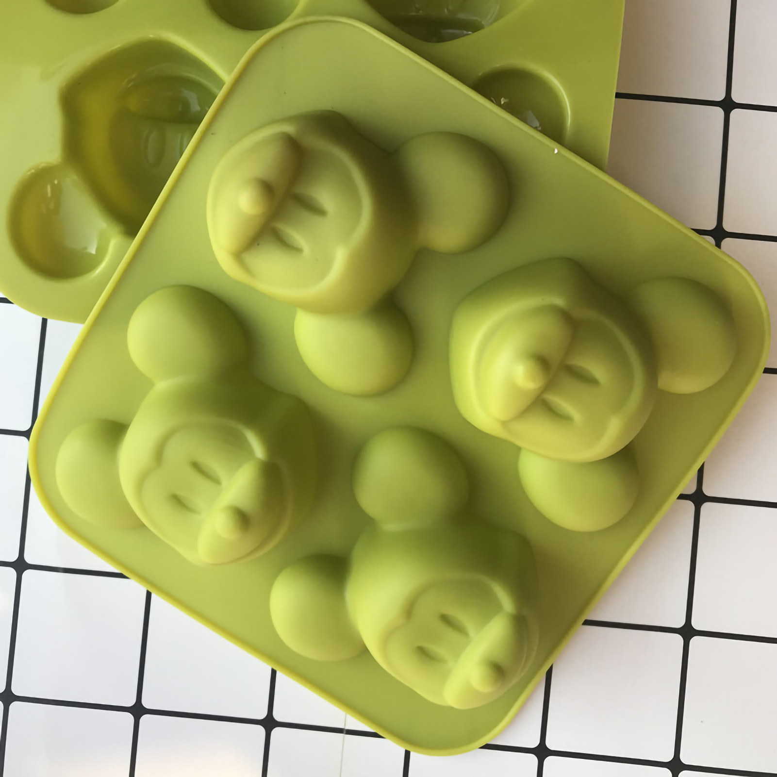 Silikon-kuchenform, Schokoladen- Und Bonbon-dekorationsform, 3d, Handgefertigt, Eiswürfelformen Typ 2