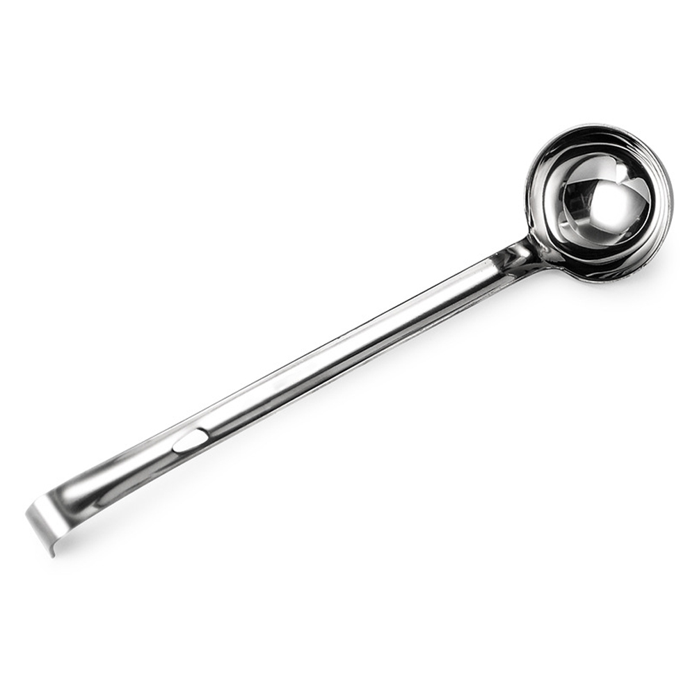 Suppenkelle Aus Edelstahl, Langer Griff, Saucenlöffel, Küchenkelle Mit Hakengriff