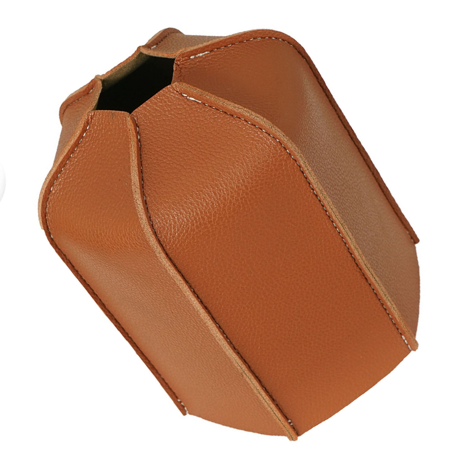 Flache Gastank-schutzhülle Aus Pu-leder Für Campingkocher, 450 G, 11,5 X 14,5 Cm