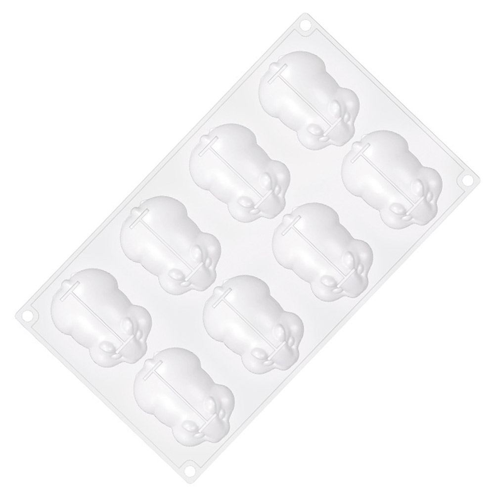 Silikon-backform Mit 8 Mulden Für Ratten, Mäuse Und Kuchen – Niedliche Backform Für Kuchen, Gelee Und Schokolade