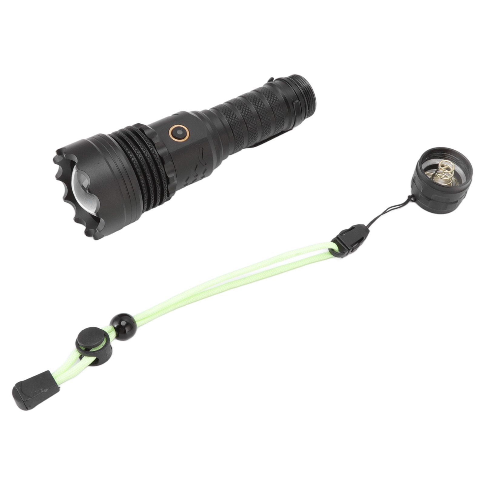 5800 Lumen Led-taschenlampe, Wasserdicht, Usb-aufladbar, Notfall-taschenlampe Für Outdoor-aktivitäten, 5 Leuchtmodi, Zoomfunktion, Ideal Für Camping