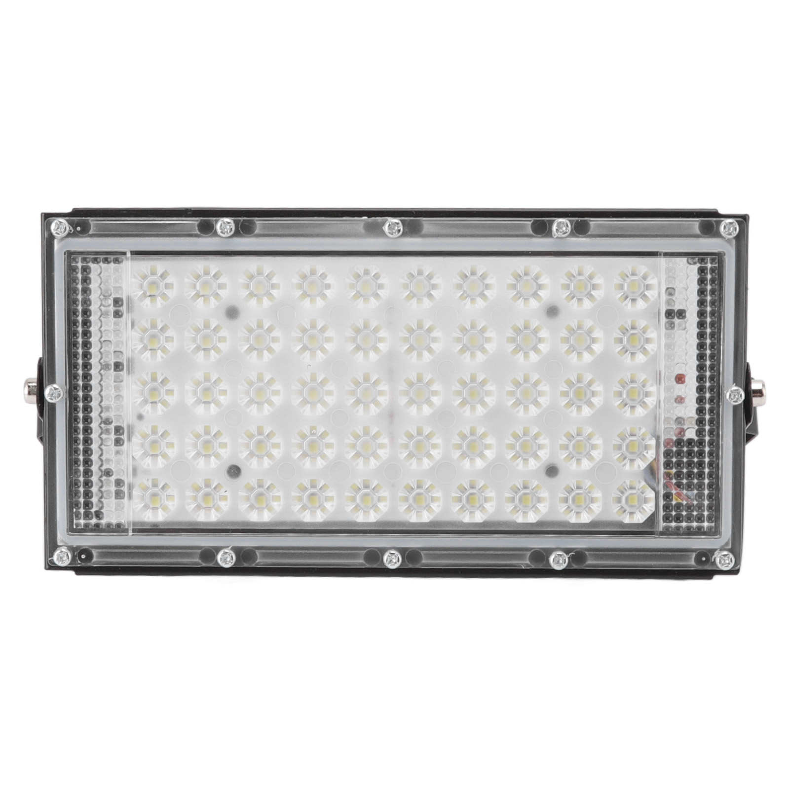 50-w-led-flutlicht, Ip66 Wasserdicht, 6000 K Weißes Led-licht, 180°-neigungswinkel, Für Den Außenbereich, Z. B. Für Garten, Balkon Oder Terrasse