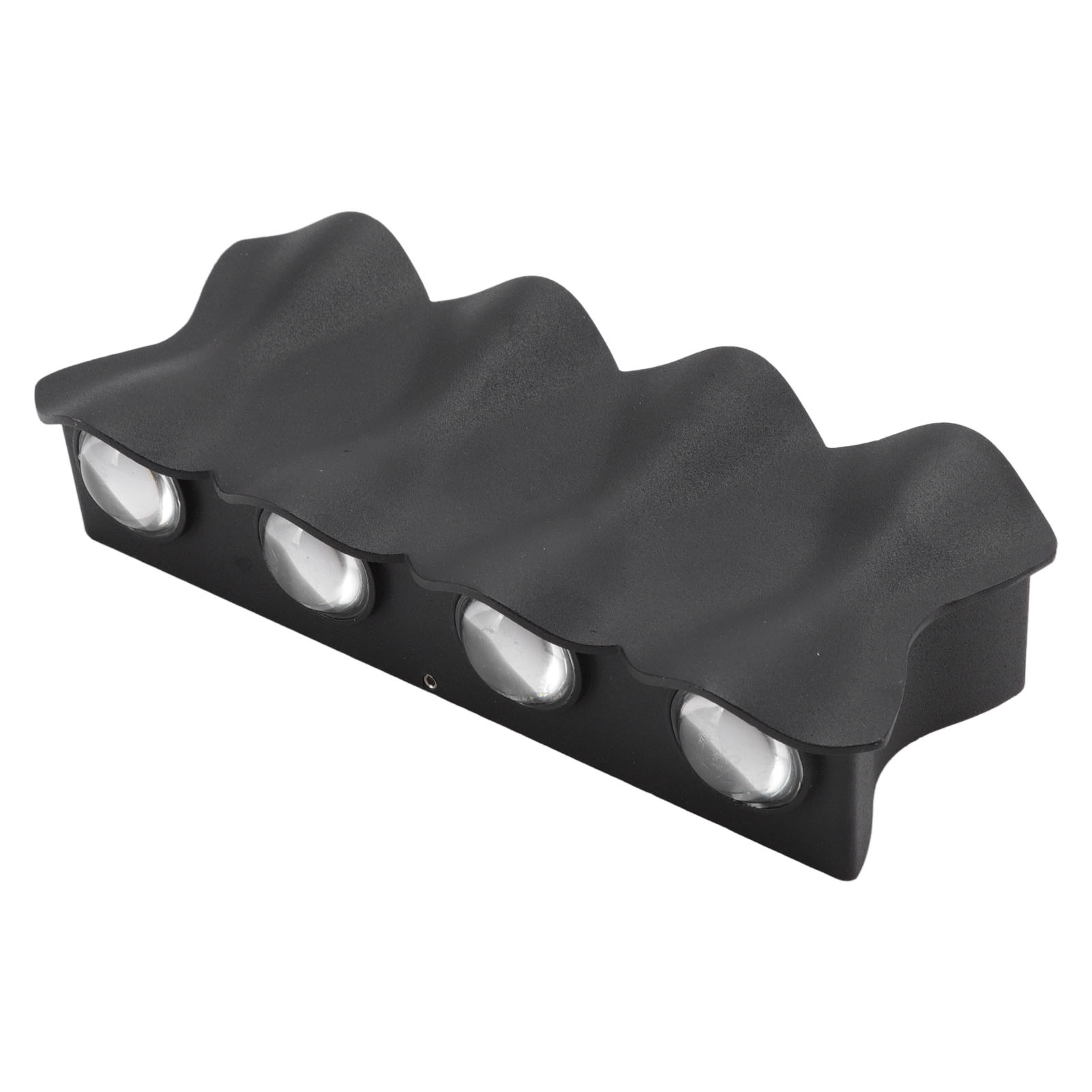 Led-wandleuchte Ip65 Wasserdicht, 8 W, 3000 K, Nach Oben Und Unten Schwenkbar, Moderne Aluminium-außenwandleuchte Für Flur, Korridor, Hof, 85–265 V