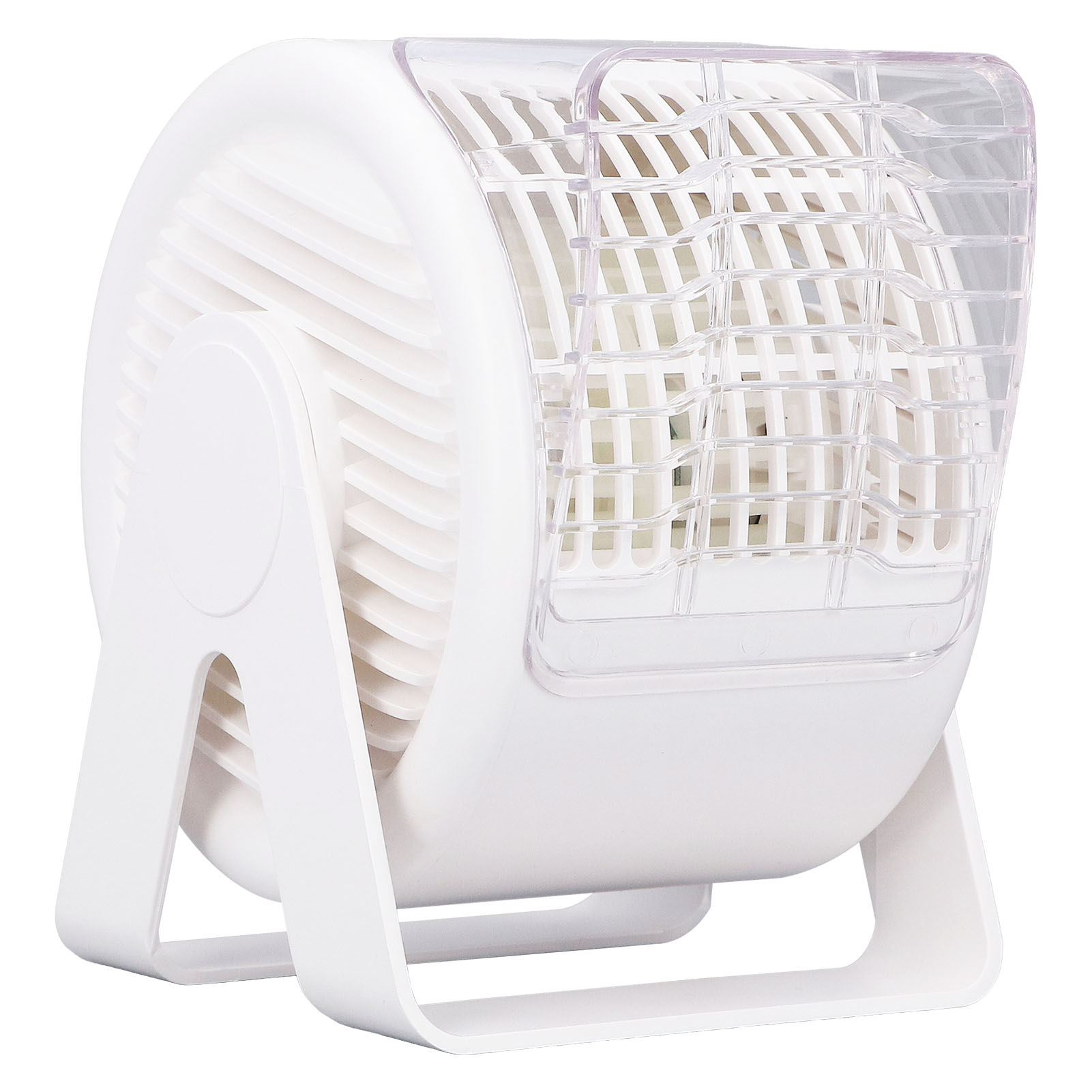 Mini-tischventilator Mit 3 Geschwindigkeitsstufen, Verstellbar, Tragbarer Usb-ladeventilator Für Büro Und Studentenwohnheim
