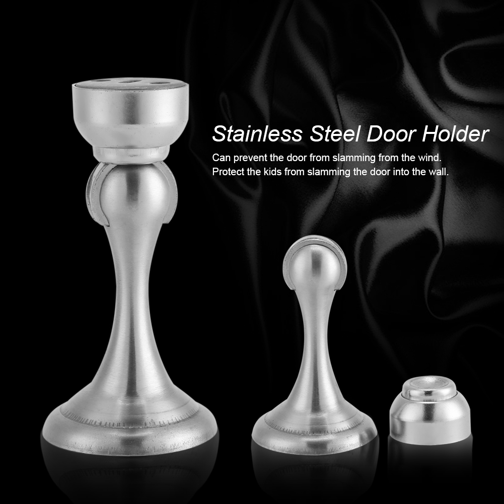 Magnetischer Türstopper Aus Edelstahl, Selbstklebender Türstopper Für Den Innenbereich In Wohnungen, Büros, Wohnzimmern Und Schlafzimmern.