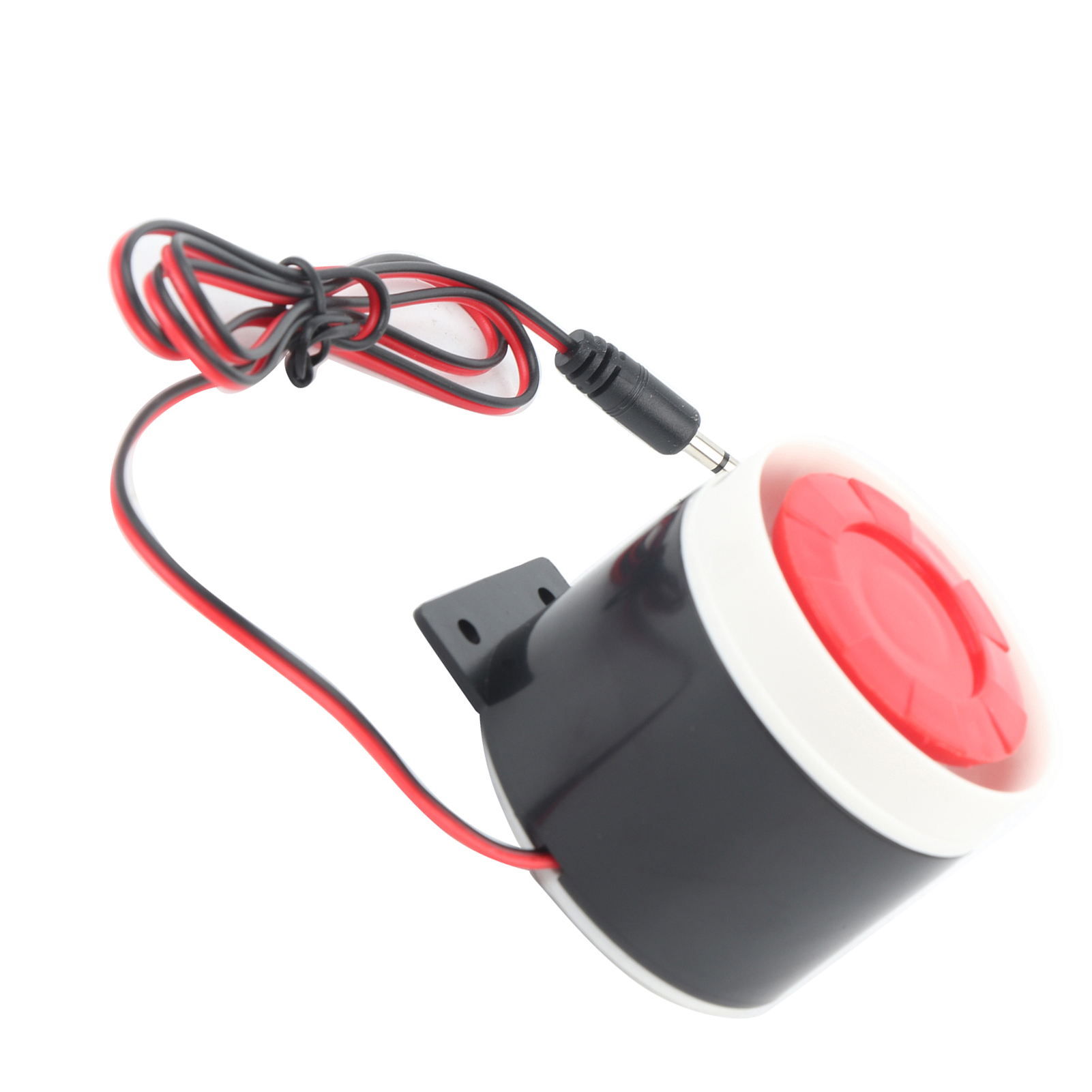 12v Dc Kabelgebundener Akustischer Alarm, Mini-sirene Für Die Heimsicherheit 110 Db, Kompaktes Akustisches Alarmsystem.