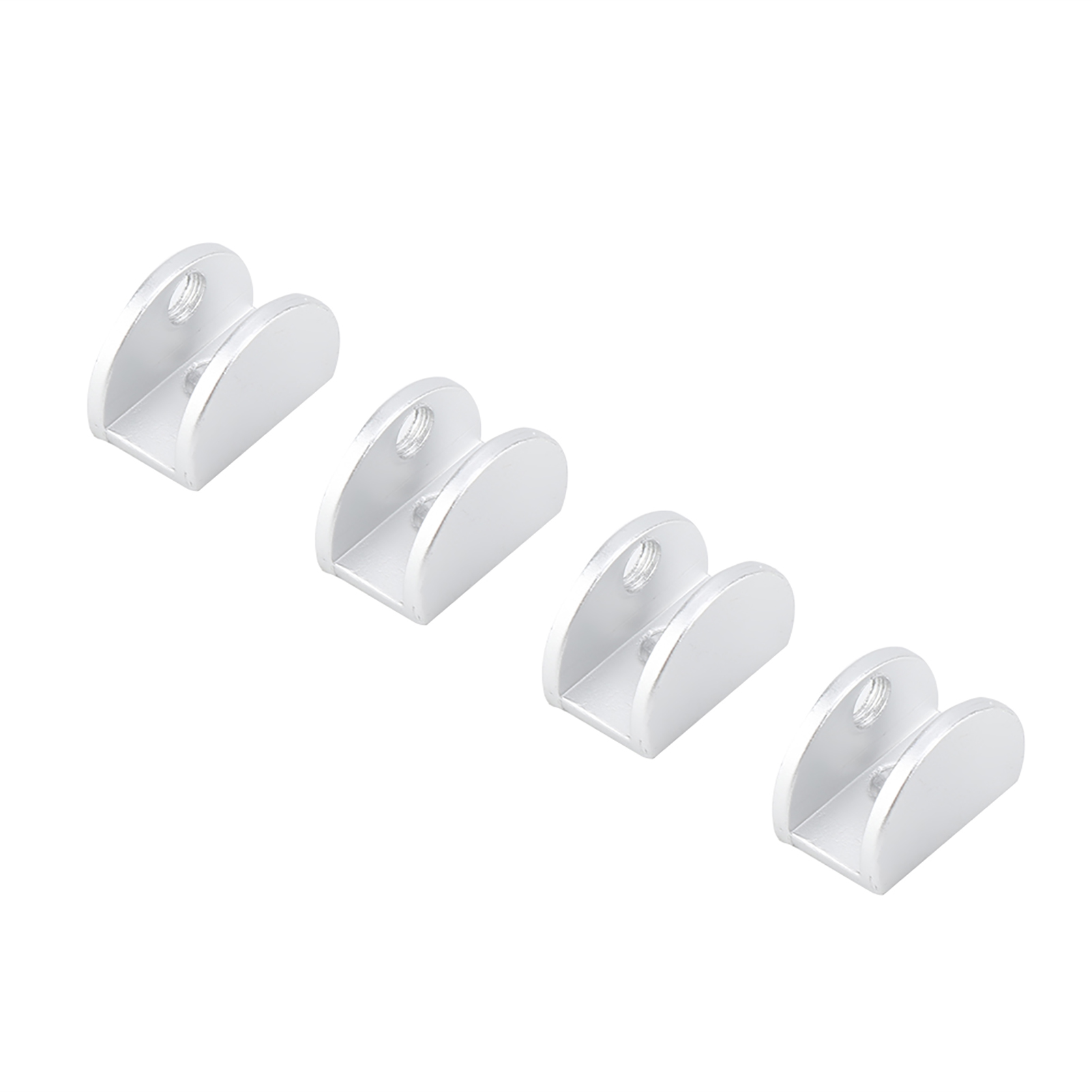 Set Mit 4 Aluminium-verglasungsbefestigungsclips, Bogenfensterstütze, 5-8 Mm Dicke, Glashalteclips