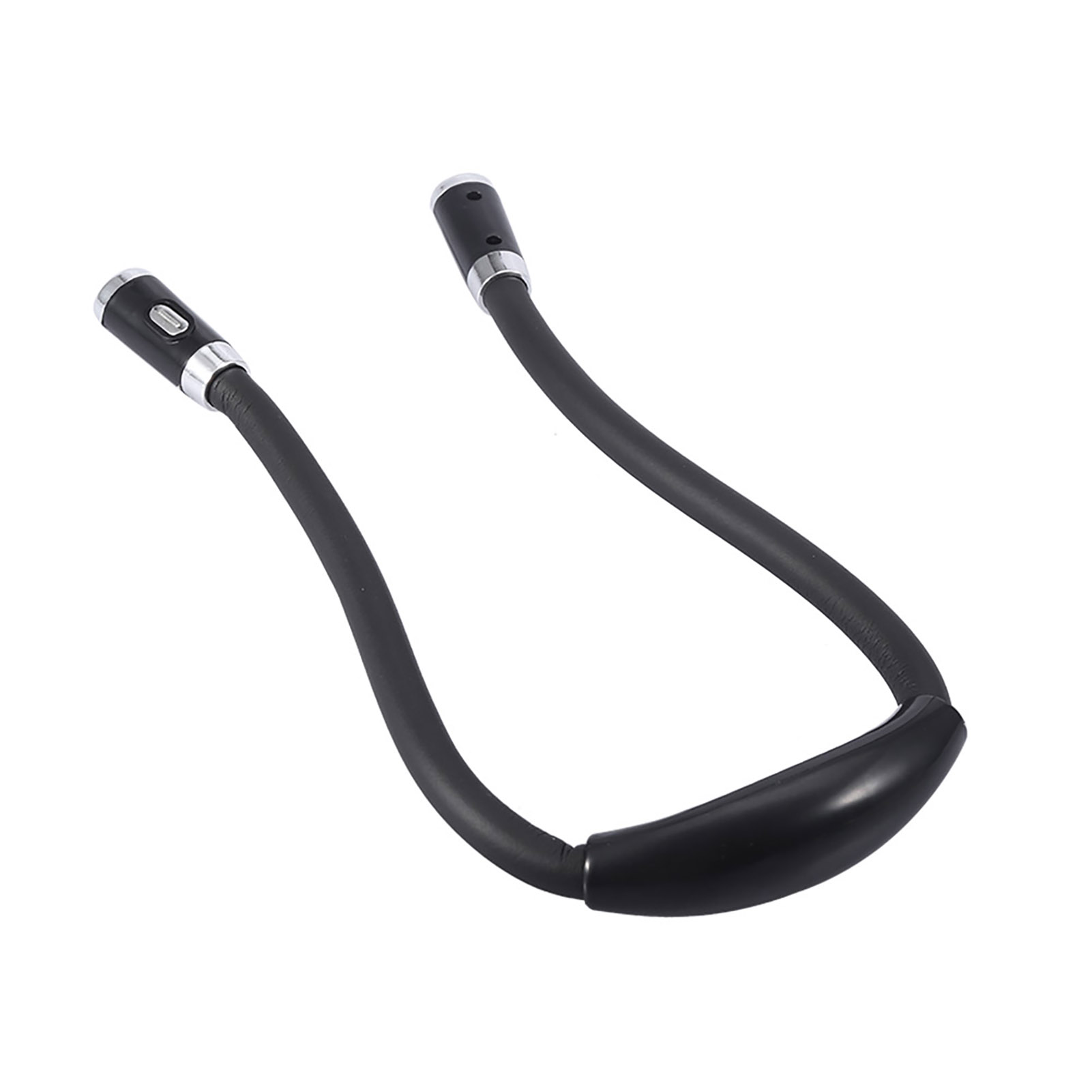 Wiederaufladbare Led-lampe Mit Flexiblem Hals, Freihändiges Lesen, Faltbar Und Verstellbar, Ideal Zum Lesen In Der Nacht, Zum Aufhängen, Schwarz.