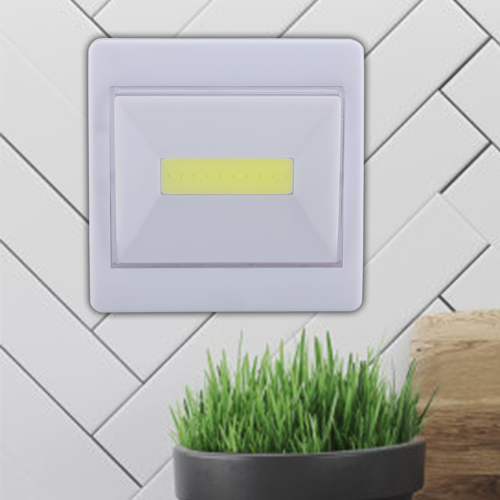 Multifunktionale Led-leuchte Für Treppenhaus, Flur, Kleiderschrank Und Abstellraum, Mini-wandleuchte Mit Bewegungsmelder, Energieeffiziente Ambientebeleuchtung, 3 Stück