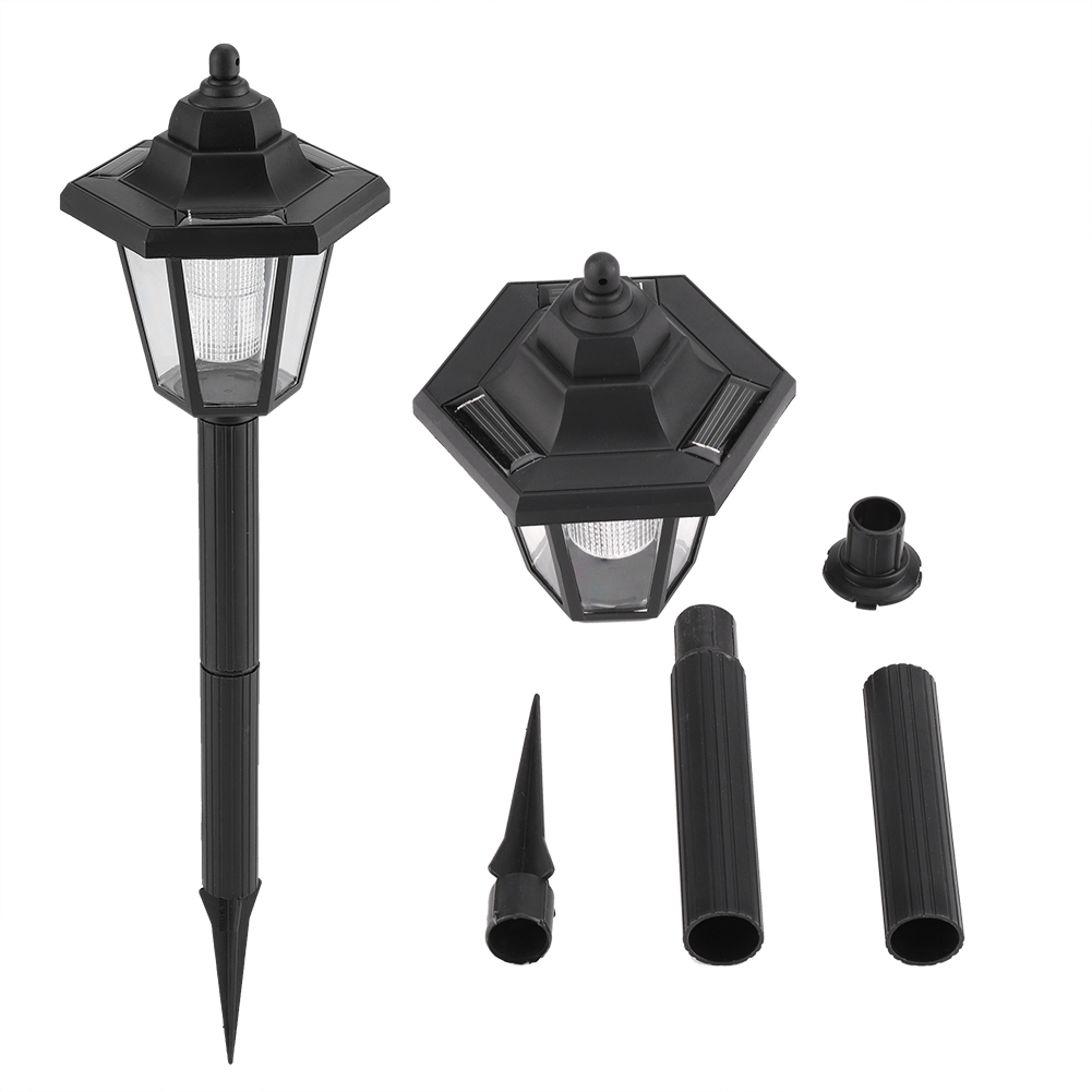 Solarbetriebene Led-gartenleuchte Für Den Außenbereich, Landschaftsbeleuchtung Für Einfahrten, Kabellose Sicherheitsleuchte, Wasserdichte Rasenleuchte, Wegdekoration.