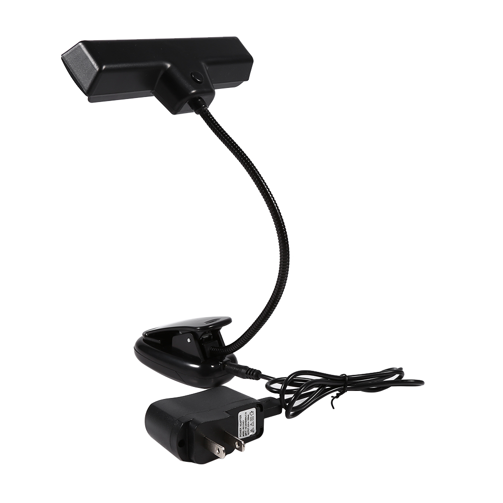 Tragbare 10-led-klemmleuchte Für Schreibtisch, Nachttischlampe, Buchstütze Mit Klemme, 110–220 V Wechselstrom, Modell 2