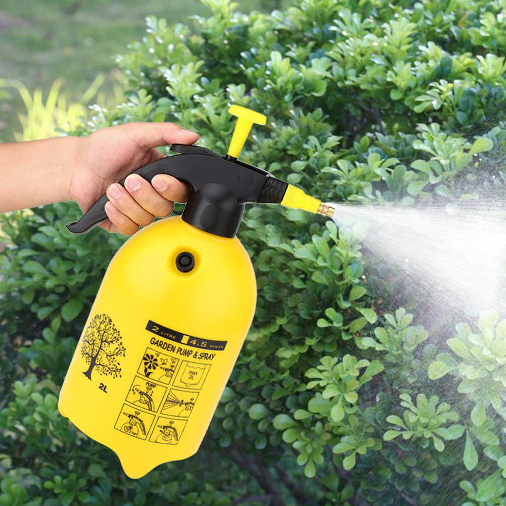 2-liter-drucksprühflasche Für Pflanzen, Garten Und Zimmerpflanzen, Mit Leichtgängigem Auslöser, Tragbares Gartengerät.