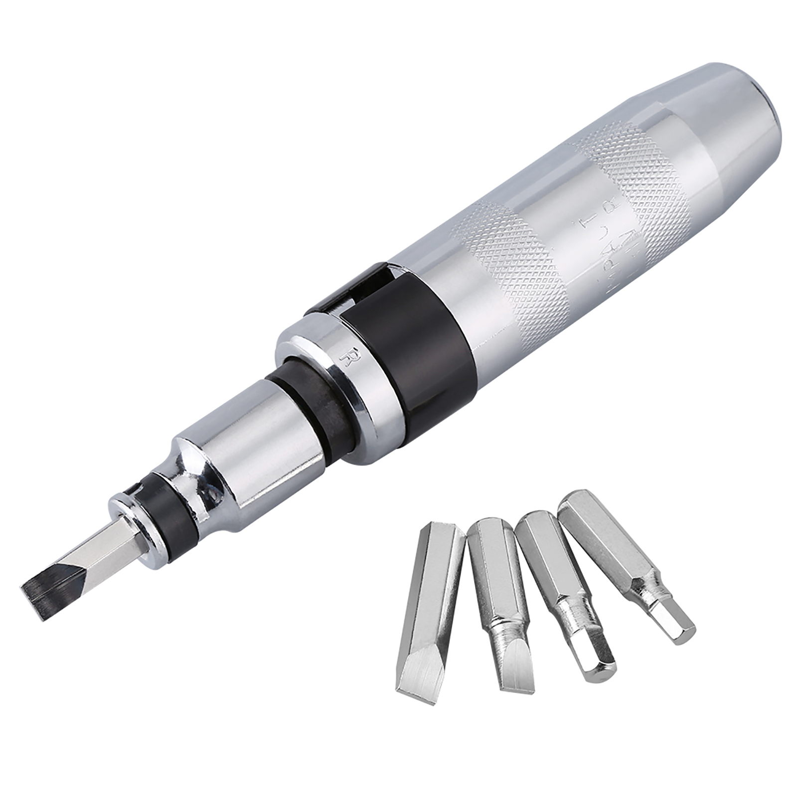 Set Mit 14 1/2"-schlagschraubern, Metallkoffer Mit Wendbarem Handwerkzeug, Für Reparaturen Und Heimwerkerarbeiten, Komplettes Set.