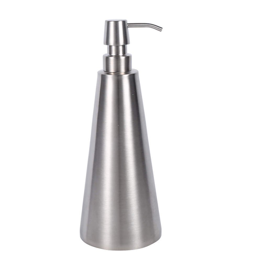 800 Ml Seifenspender Aus Edelstahl Mit Pumpe, Große Größe, Badezimmer-waschtischaccessoire.