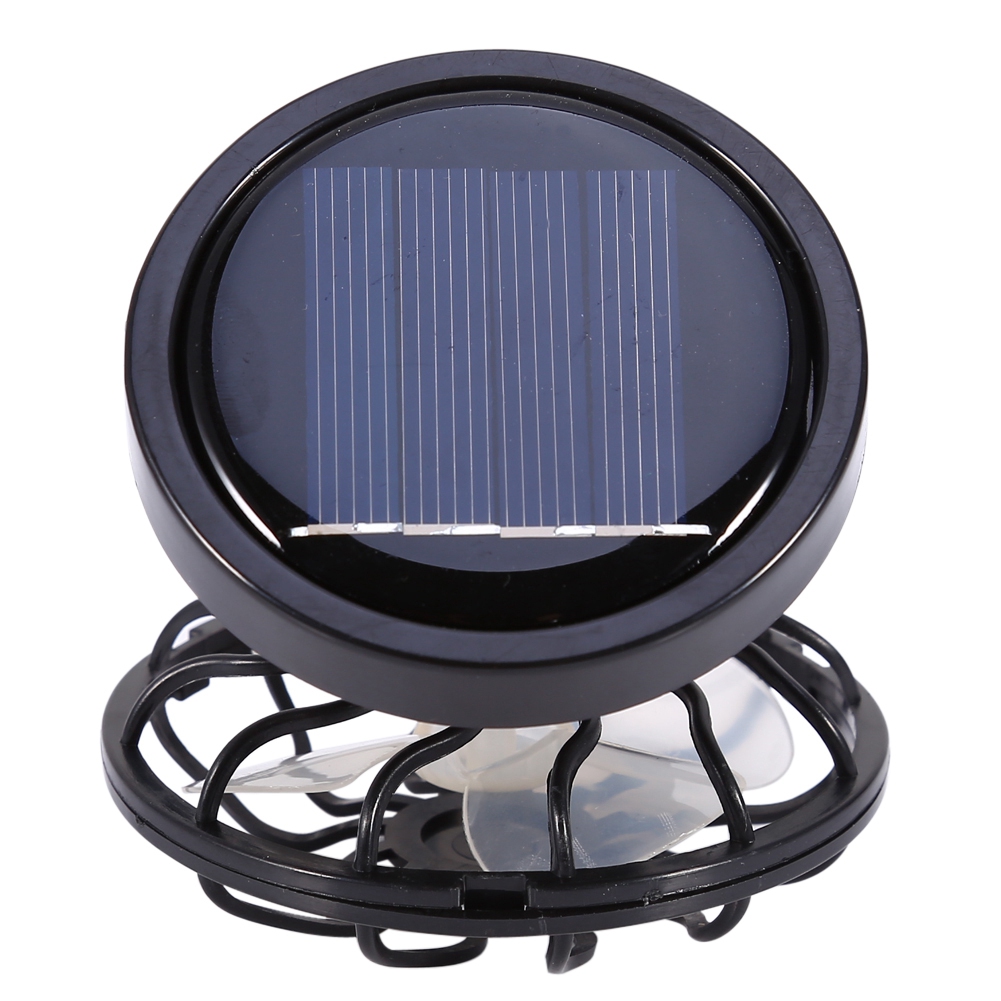Mini-elektro-solarventilator Zum Anclipsen, Tragbare Kühlklimaanlage Für Camping, Wandern, Reisen, Kühlzelle, Praktischer Clip.