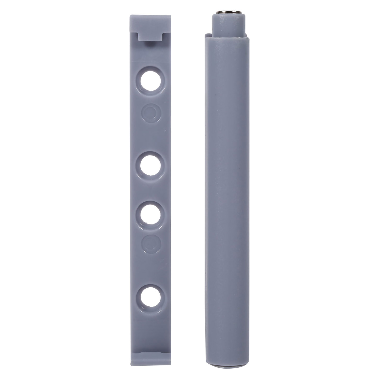10er-packung Abs-schubladenscharniere, Soft-opening-druckknopfdämpfer Mit Magnet, 10 Stück Möbelbefestigungsmechanismus