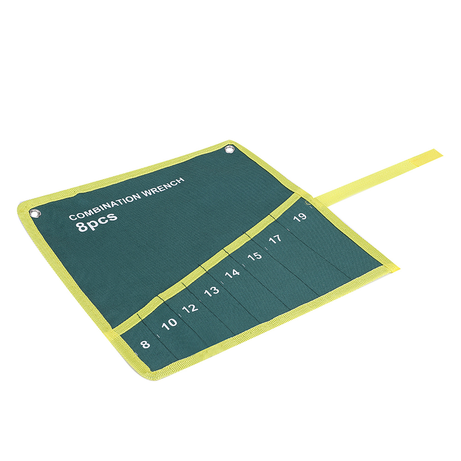 Werkzeugkoffer Aus Canvas Mit Mehreren Fächern, Aufbewahrung Für Schraubenschlüssel, Zangen, Wandorganizer, 8 Fächer, Robuste Heimwerkertasche