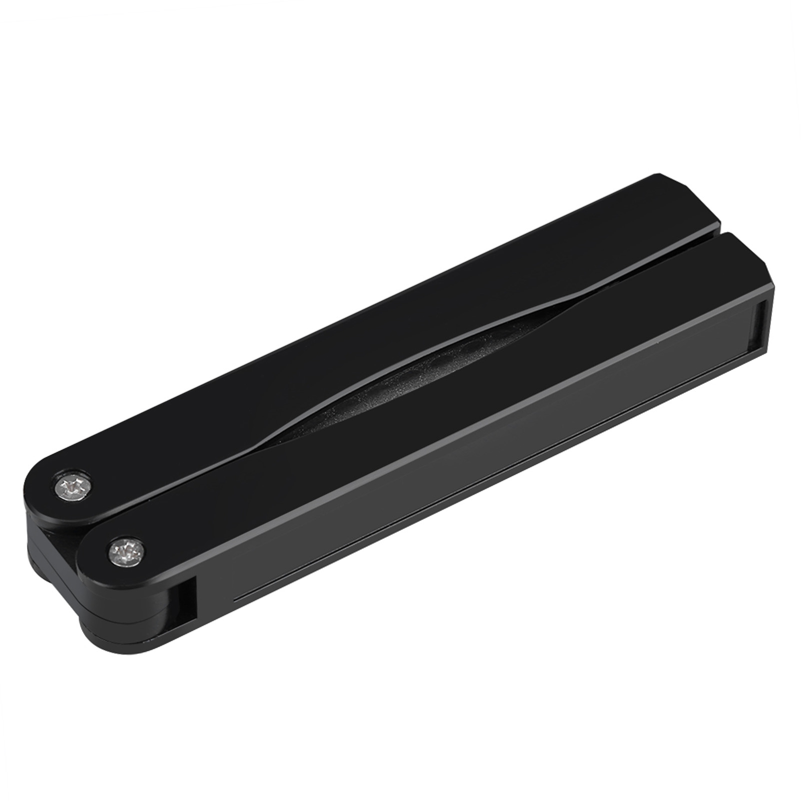 Doppelseitiger Schleifstein 400/600 Für Campingmesser, Faltbares Outdoor-reinigungswerkzeug, Schwarzer Bügelstein, Wanderzubehör, Tragbarer Handschärfer.
