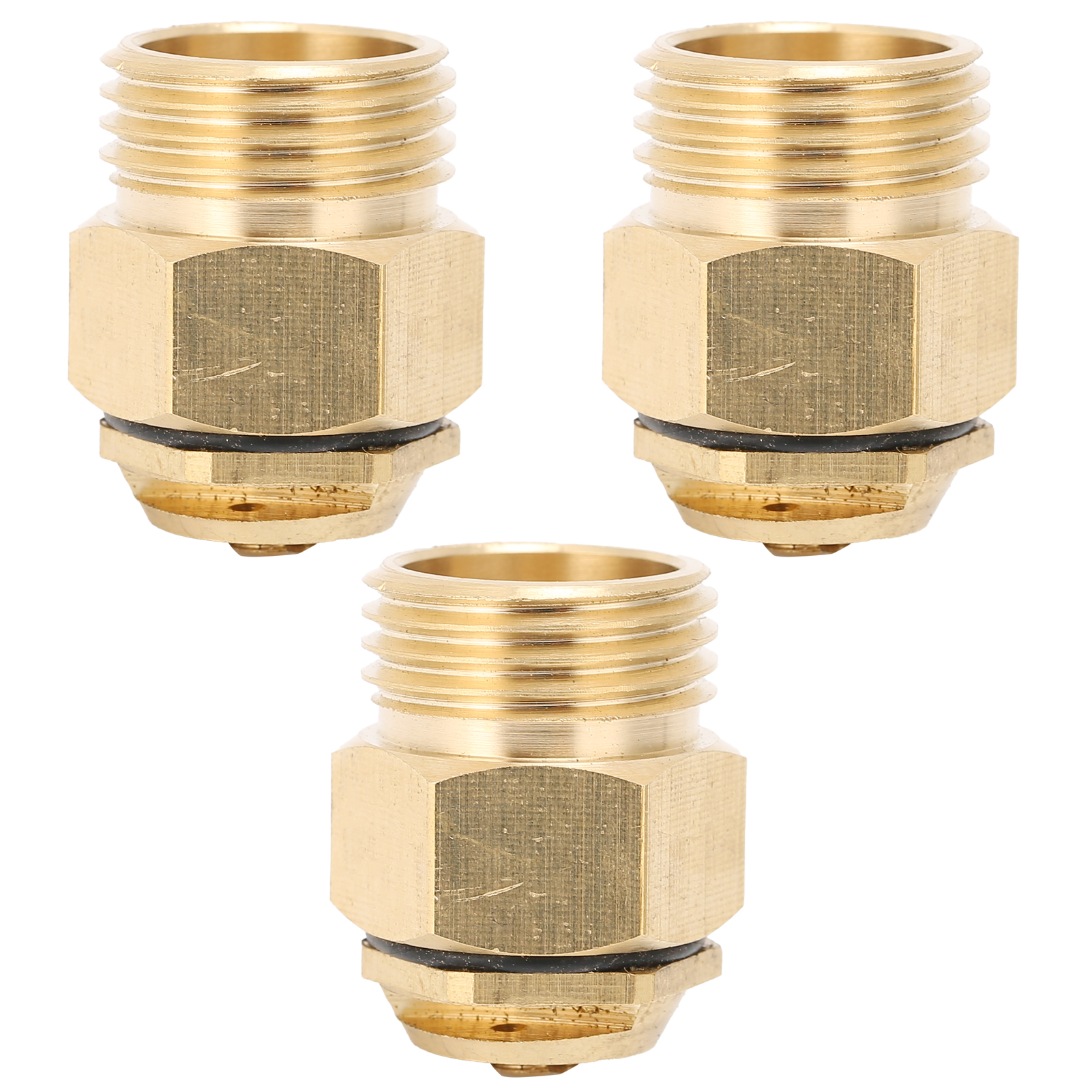 3-teiliges G1/2 Refraktor-sprinklerdüsen-set, Verstellbarer Kupfer-mikrosprinklerkopf, Gartenbewässerungszubehör