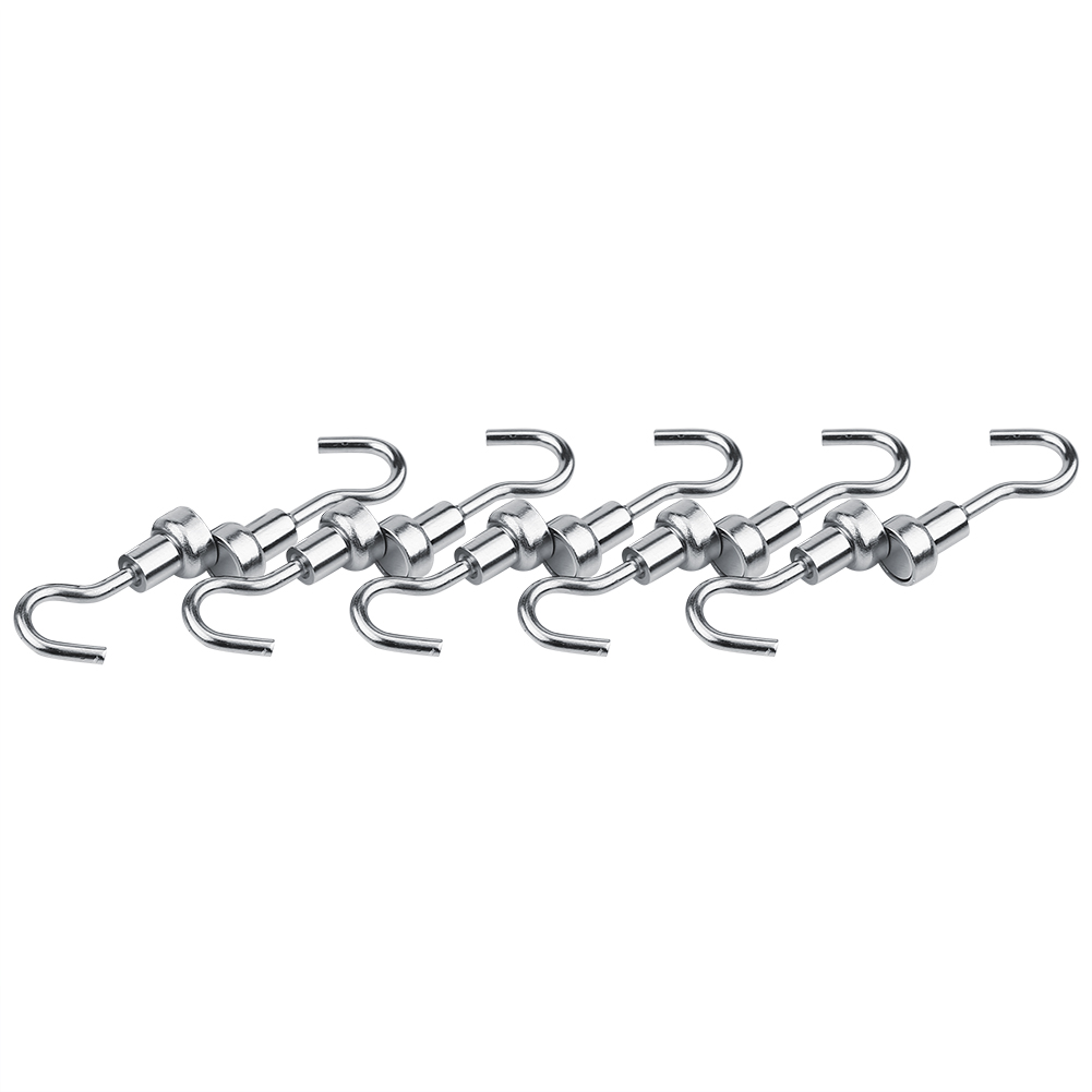 Set Mit 10 Starken 10-mm-magnethaken, Stabile Aufhängevorrichtung Für Den Innenbereich, Zur Einfachen Aufbewahrung Von Werkzeugen Und Gegenständen