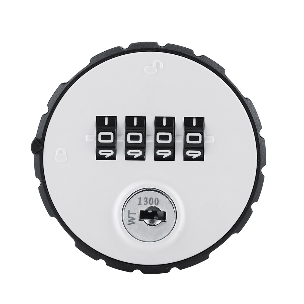 Wandtresor Mit Zinklegierungs-zahlenschloss, Digitaler Zahlenkombination An Der Tür, Sicherheitsschloss Mit Schlüsseln, 20 Mm