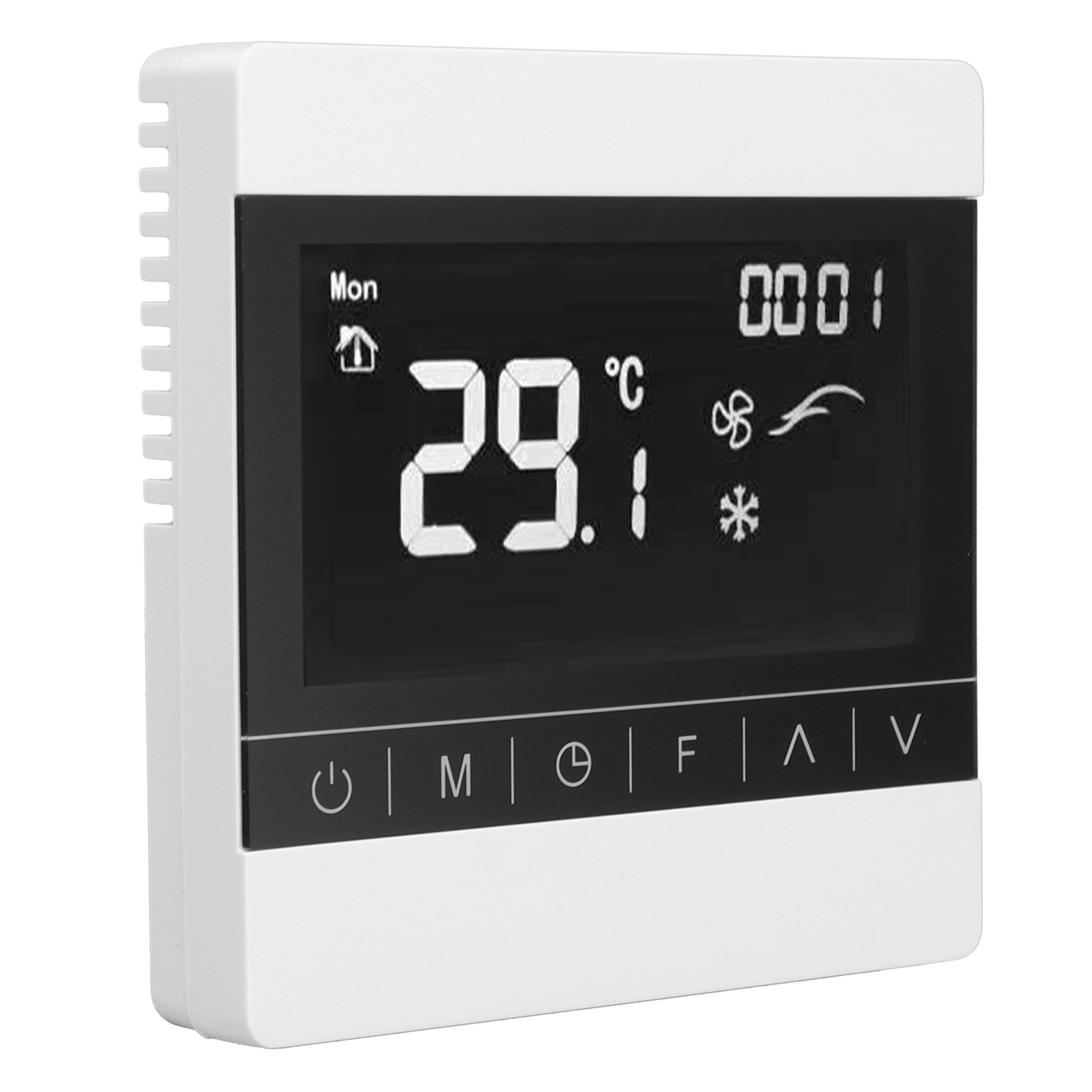 Programmierbarer Fußbodenheizungsthermostat Ac220v, Intelligenter Temperaturregler, Wandregler Für Fußbodenheizung, Präziser Timer, 230v.