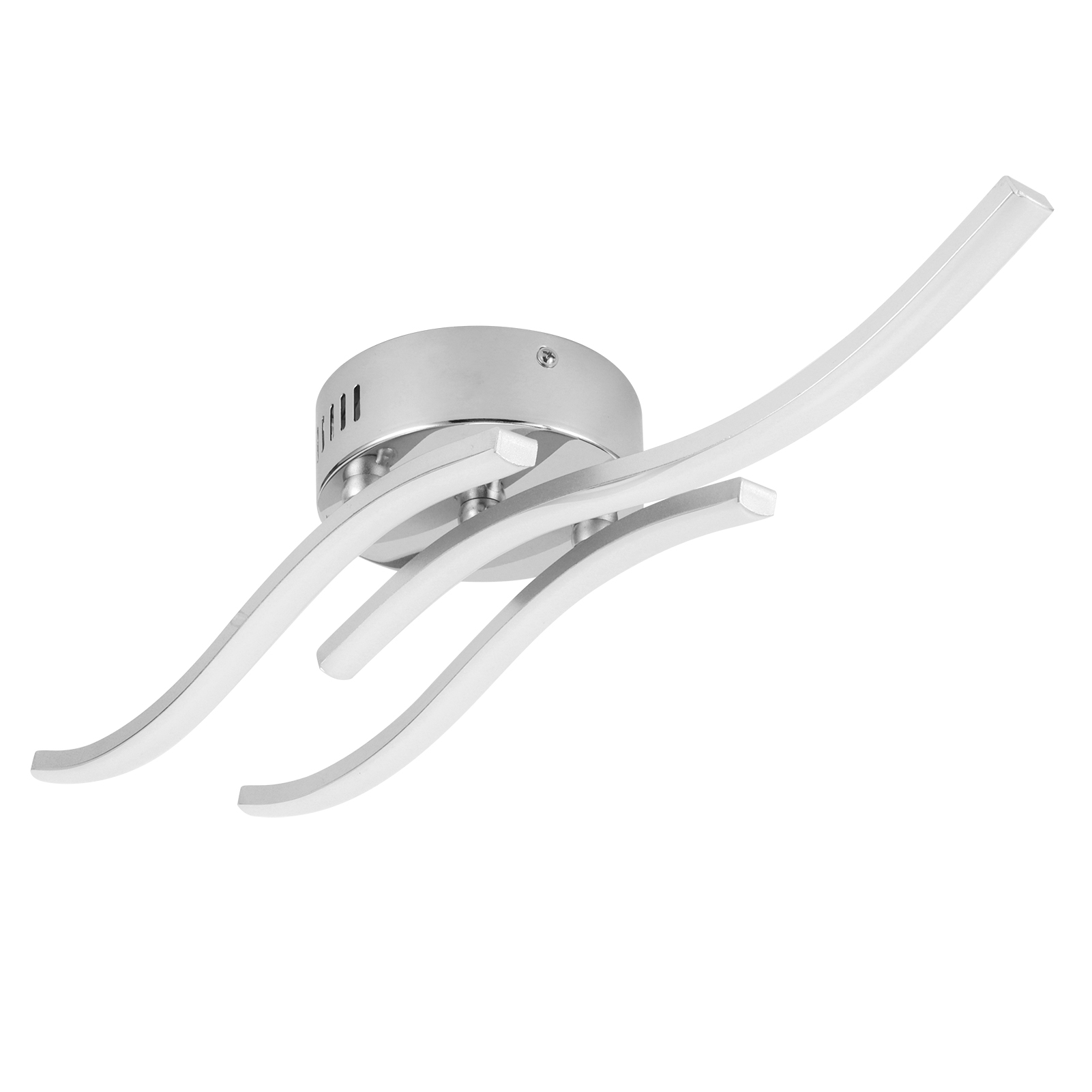 Led-pendelleuchte, Wellendesign, Weiß, Warmes Licht, Moderne Wohnzimmerdekoration, Parallellampe, 220 V