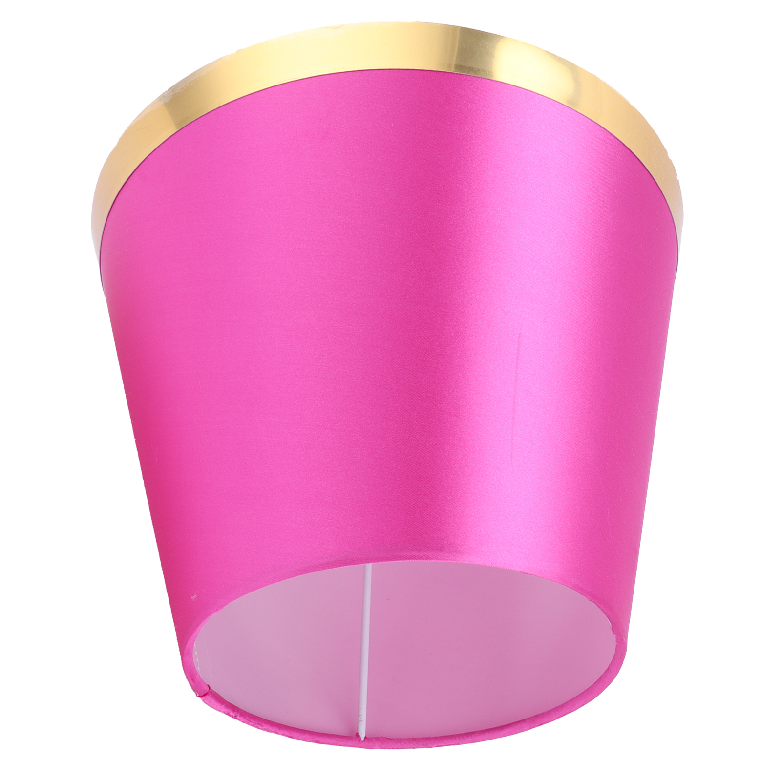 Roter Lampenschirm Aus Stoff, Moderner Europäischer Stil, E27-fassung Für Tisch- Oder Stehlampe, Dekoratives Accessoire Px131, Rosaroter Farbton.