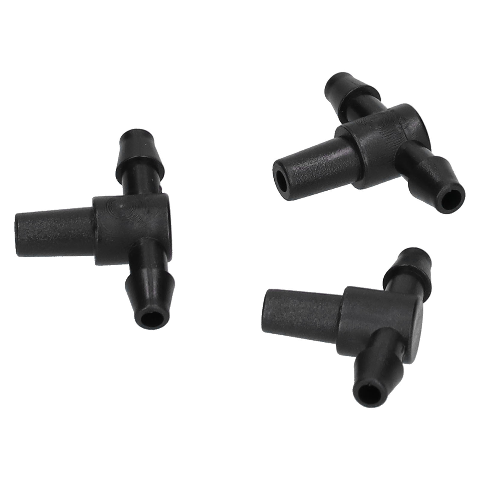 4/7-mm-t-stück Für Gartenschläuche, 100 Stück, Tropfbewässerungsanschluss Für Gartensysteme, Kunststoff-abzweigverbinder