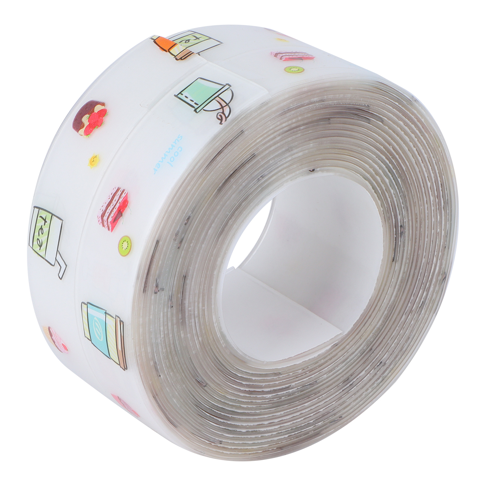 Wasserdichtes, Selbstklebendes Dichtungsband Für Spülbecken- Und Waschbeckenränder, Klebstofffreies Silikondichtmittel, 38 Mm X 3,2 M Dichtungsstreifen, Für Küche Und Bad