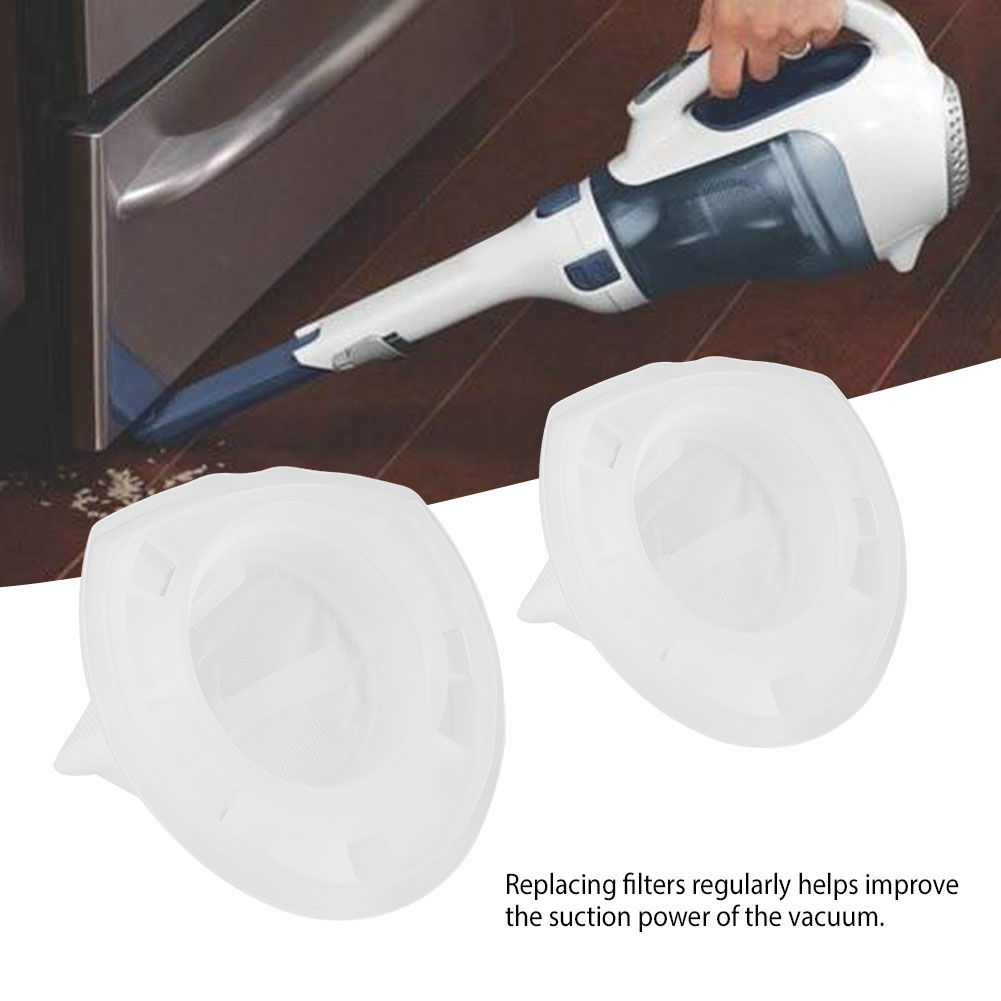 Ersatzfilter Für Black & Decker Vf110 Dustbuster Staubsauger, Ersatzteile, 2er-pack, Kompatibel Mit Beutel Und Filter