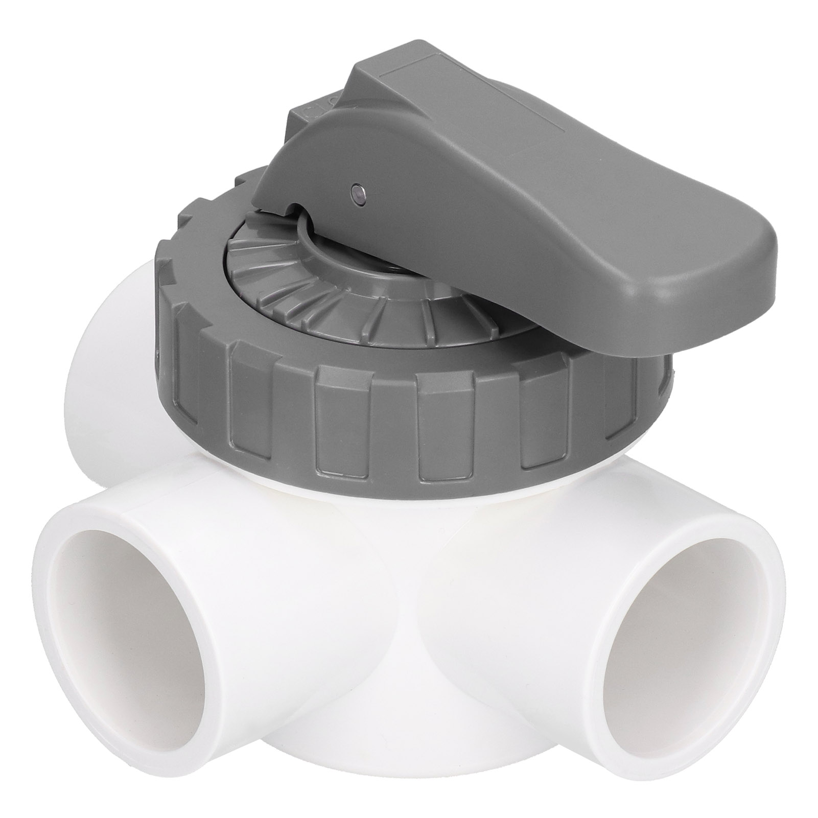 3-wege-ventil Für Schwimmbad-, Spa-verteiler, Ersatzarmatur V40-3a, Filterzubehör, Pvc, 50-mm-anschluss, Wasserdicht, Für Wasserzirkulationssysteme.