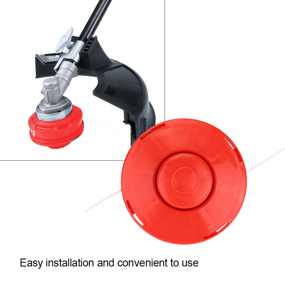 Universeller Schneidkopf Für Freischneider, 3-teiliges Set, Ersatzkopf Für Rasenmäher, Nylonfadenkopf Für Grastrimmer, Kompatibles Gartenzubehör.
